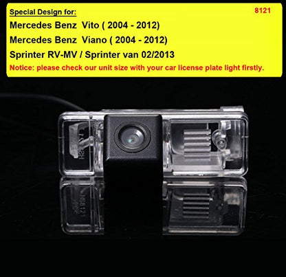 Caméra de Recul Couleur Vision Nocturne – Mercedes Vito/Viano 2004-2012 et Sprinter