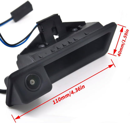 Caméra de Recul 1080P AHD 170° – BMW Séries 3/5, X1, X5, X6 (E39, E60, E61, E82, E84, E88, E90, E91, E92, E93, E70