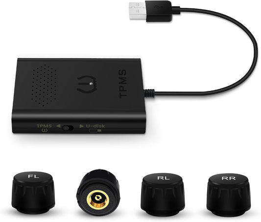 Surveillance Pneus en Temps Réel - TPMS USB Dasaita pour Android