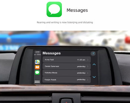Apple CarPlay sans fil | Rétrofit pour BMW | Android Auto | Décodeur | Intégration