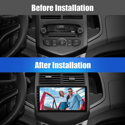 Poste radio Android 13 pour Chevrolet Aveo/Sonic 2011-2015 : Android Auto/CarPlay sans fil, 2G+32G, SWC, WiFi, GPS, DSP, Bluetooth, caméra de recul gratuite