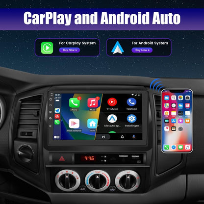 Autoradio Toyota Tacoma (2005-2015), Android 5G WiFi, CarPlay, Android Auto, AM/FM, Bluetooth