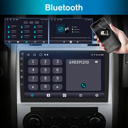 Chrysler 300C 2004-2011 Autoradio Android 12 avec GPS, Apple CarPlay et Android Auto
