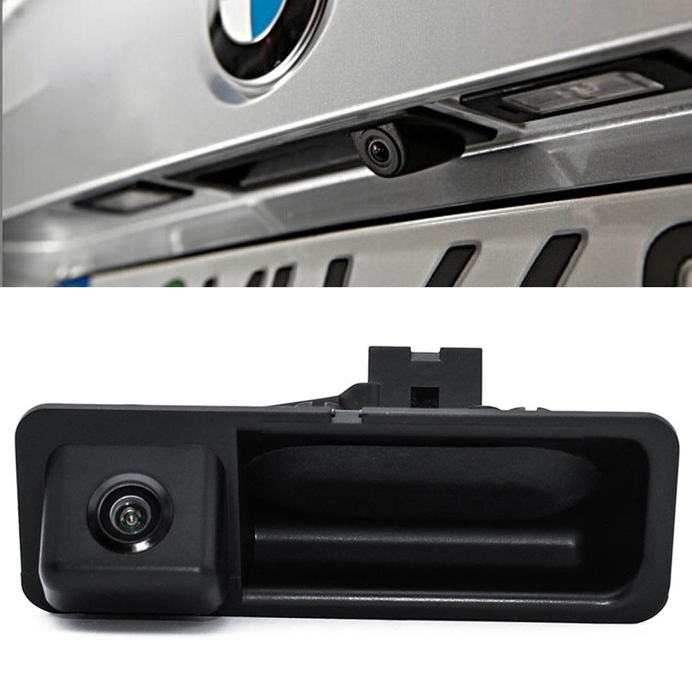 Caméra de Recul Étanche Vision Nocturne – Poignée de Coffre pour BMW X5, X1, X6 et Séries E39 à E93/E70/E71/E72