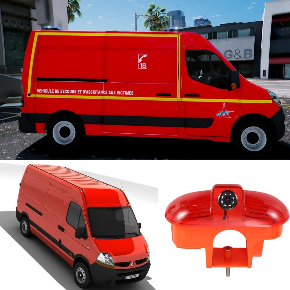 Caméra de Recul Voiture pour Renault Master II / Opel Movano / Fiat Scudo / Citroën Jumpy / Peugeot / Nissan