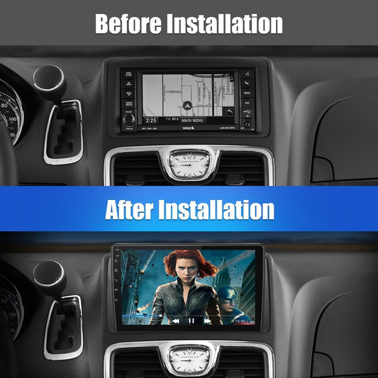 Autoradio stéréo avec CarPlay et Android Auto pour Dodge Grand Caravan (2008-2020) et Chrysler Town & Country (2011-2016)