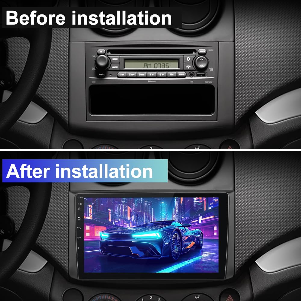 [2+32G] Autoradio Android 12 pour Chrysler Sebring 2006-2010, radio à écran tactile 9" avec CarPlay sans fil, Android Auto, Bluetooth, WiFi, navigation GPS