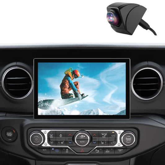 Système Stéréo Android 13 de 11,5" pour Jeep Wrangler JL/Gladiator 2018-2022 avec Caméra de Recul, CarPlay Sans Fil et Android Auto