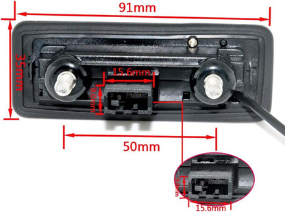 Caméra de Recul , Poignée de Coffre pour Audi A1 & Skoda Roomster/Fabia/Yeti/Superb