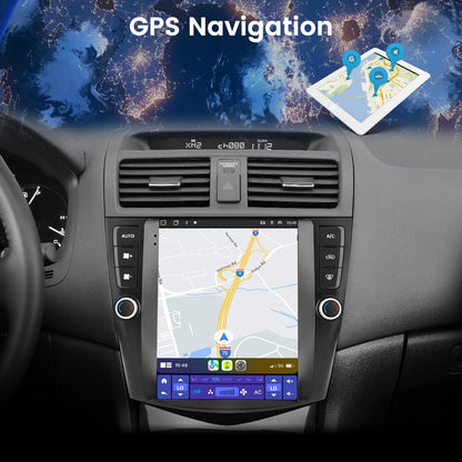 Autoradio Android 9,7" pour Honda Accord 2003-2007, style T, CarPlay et Android Auto, 4 Go de RAM, 64 Go de ROM