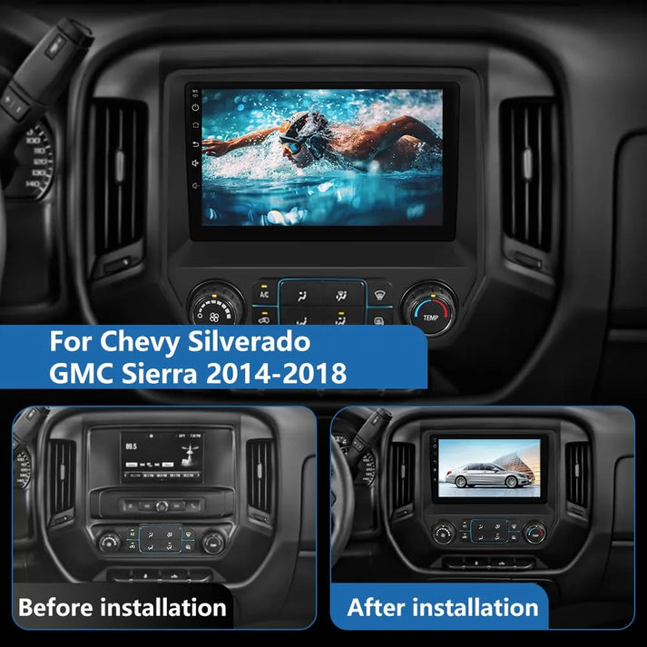 Écran tactile pour Chevrolet Silverado 2014-2018