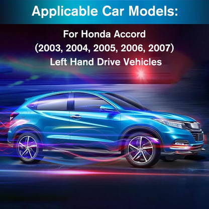 Autoradio Stéréo 10" Tactile 2+64GB pour Honda Accord 7ème Gén. 2003-2007 avec CarPlay et Android Auto