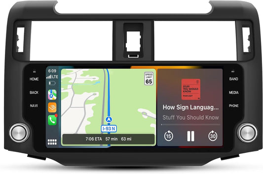Autoradio Toyota 4 Runner 2010-2019 avec CarPlay sans fil et Android Auto