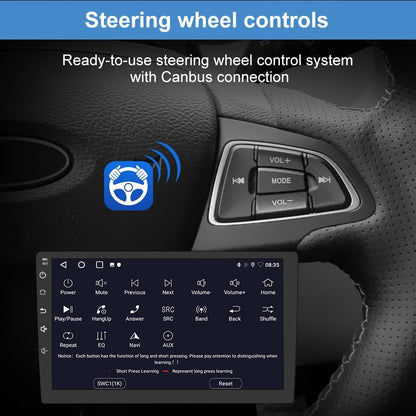 Autoradio 9" Android 13 pour Toyota Prius (2010-2015) - Radio à écran tactile avec CarPlay sans fil, Android Auto, Bluetooth, WiFi, navigation GPS