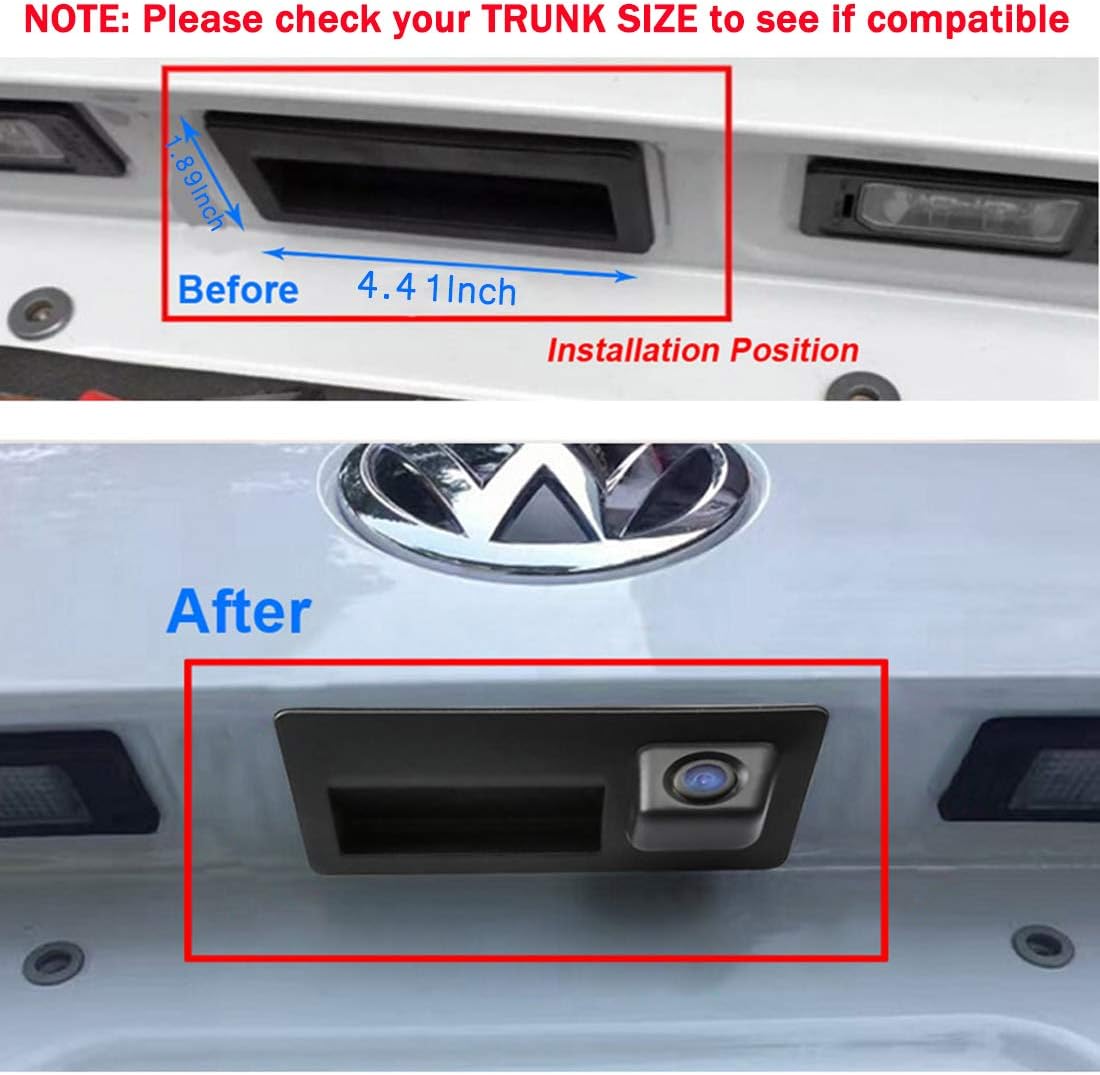 Caméra de Recul AHD1080P Haute Définition pour Véhicules