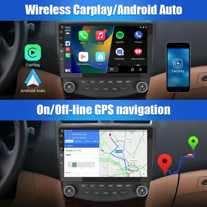Honda Accord 7th Gen 2003-2007 GPS