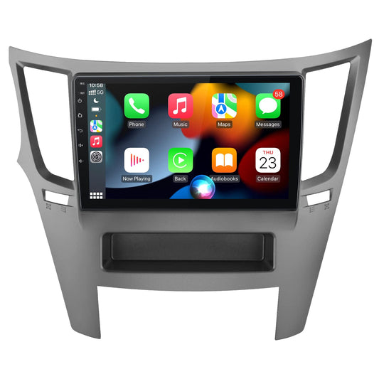 Autoradio 9" Android 12 pour Subaru Outback/Legacy 2009-2014 : écran tactile, CarPlay sans fil/Android Auto, WiFi, Bluetooth, GPS, FM, 2G+32G.