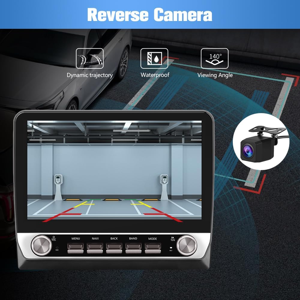 Autoradio Stéréo Android 13 [2GB+64GB] pour Chevrolet Silverado 2007-2013, Tahoe, Equinox, GMC Sierra, Yukon avec CarPlay et Android Auto sans fil.