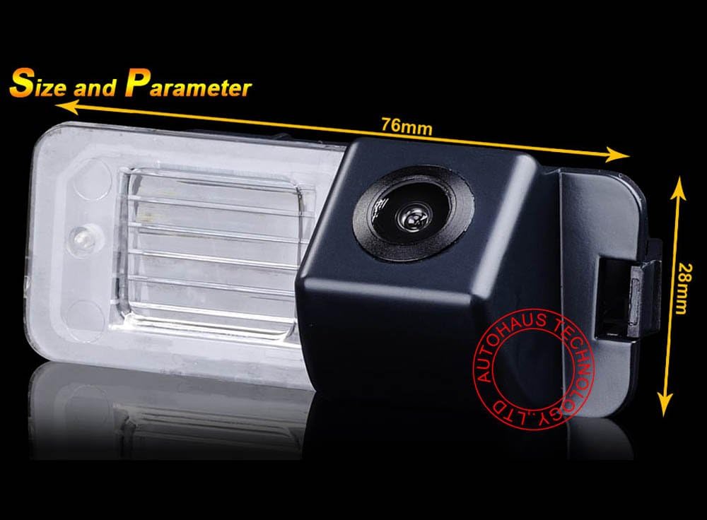 Caméra de Recul– pour VW Beetle, Passat, Golf, Polo, EOS, Lupo, Skoda, Seat Altea