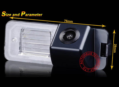 Caméra de Recul– pour VW Beetle, Passat, Golf, Polo, EOS, Lupo, Skoda, Seat Altea