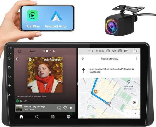 【2 + 64 Go】 Stéréo de voiture Android 13 pour Dodge Grand Caravan 2008-2020 et Chrysler Town & Country 2011-2016, compatible avec CarPlay et Android Auto