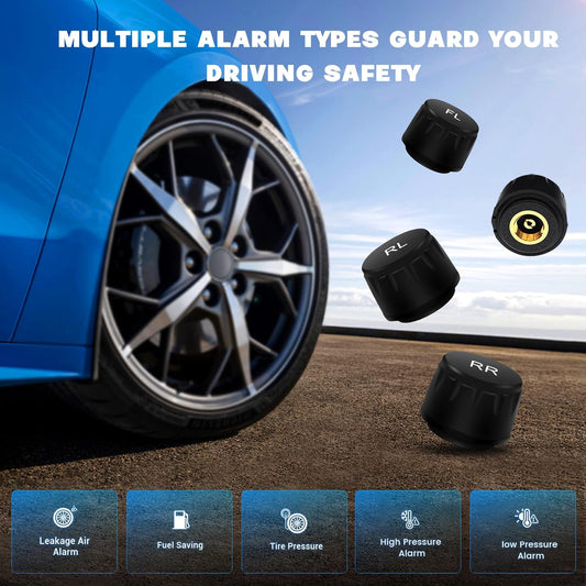 Surveillance Pneus en Temps Réel - TPMS USB Dasaita pour Android