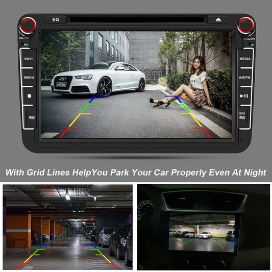 Caméra de Recul – Vision Nocturne Large pour Ford Transit MK6/MK7 et Transporter