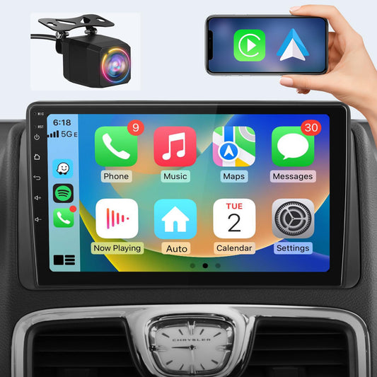 Unité principale stéréo d'autoradio pour Dodge Grand Caravan (2008-2020) et Town & Country (2011-2016)