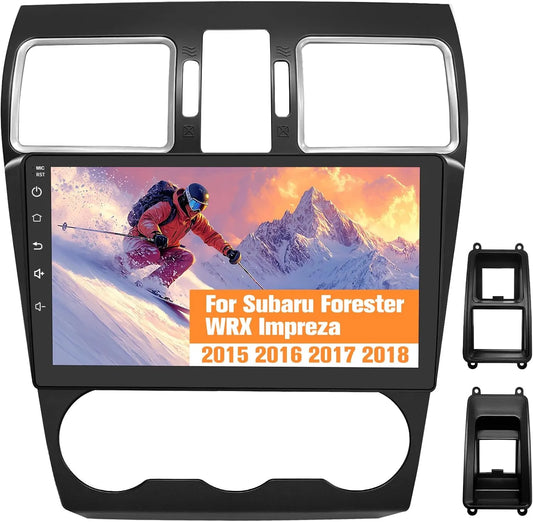 Autoradio 9" Android 13 pour Subaru Forester/WRX/Impreza 2015-2018, compatible Harman Kardon, 2G+32G, Carplay/Android Auto, SWC, GPS, WiFi, BT, FM/AM, DSP