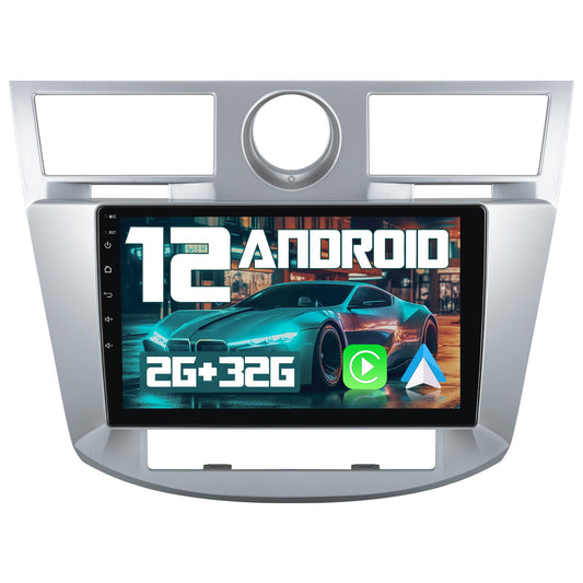 [2+32G] Autoradio Android 12 pour Chrysler Sebring 2006-2010, radio à écran tactile 9" avec CarPlay sans fil, Android Auto, Bluetooth, WiFi, navigation GPS