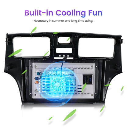 Autoradio Lexus ES300/ES330 : Android 13 8 cœurs, écran tactile QLED 9", GPS, CarPlay et Android Auto pour ES250/ES300/ES330 XV30 (2001-2006)