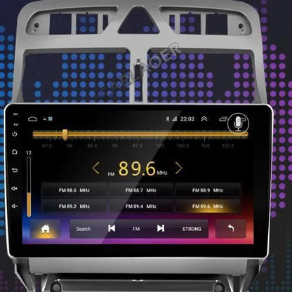 Poste Android 13//4G-64-Peugeot 307 2002-2013/Carplay-Android Auto | Autoradio | Android 14 | Écran Tactile | Bluetooth | GPS