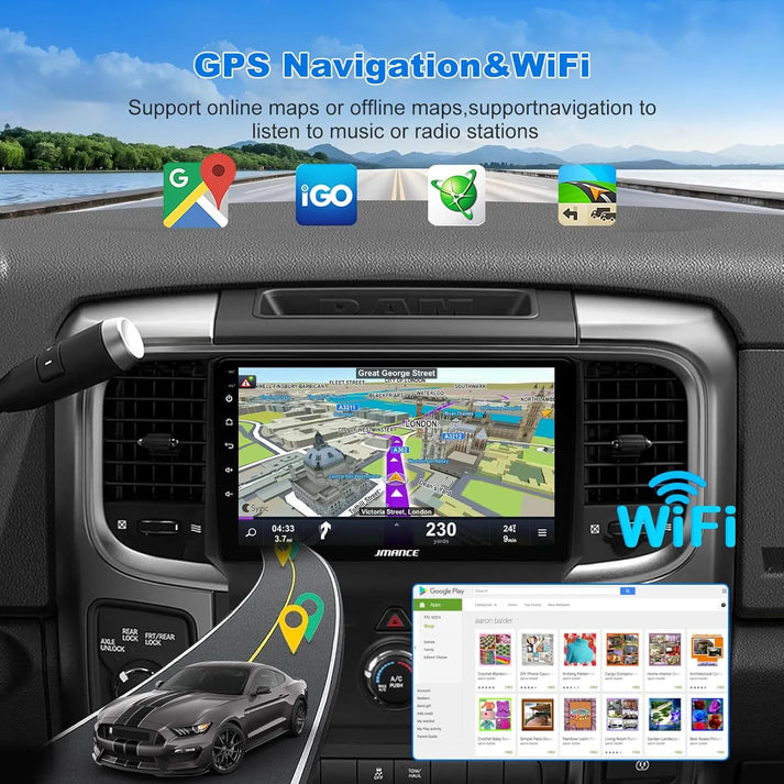 Dodge Ram 1500 2013-2018 GPS