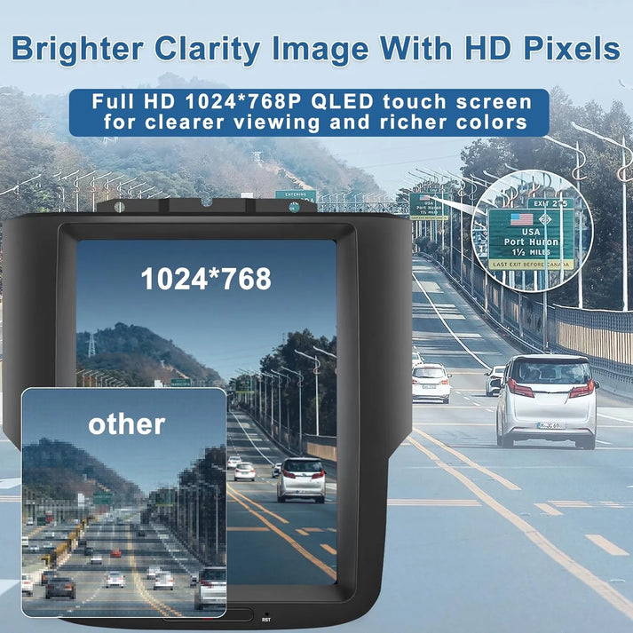 Écran tactile pour Dodge Ram 1500/2500/3500 (2013-2018)