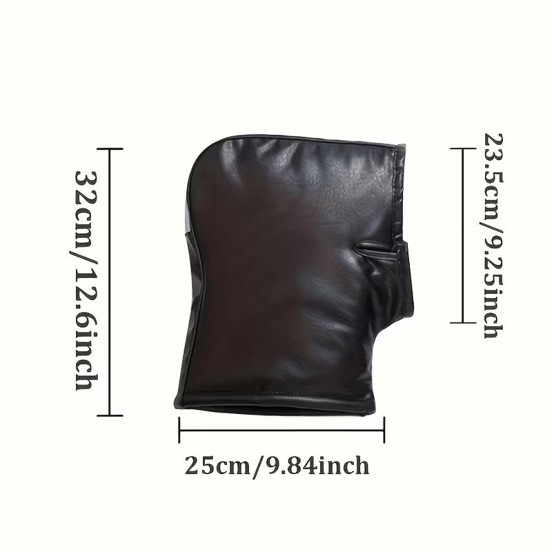 Gants de Guidon Moto & Scooter & Sania Imperméables et Coupe-Vent – Manchons Thermiques Réfléchissants pour Hiver