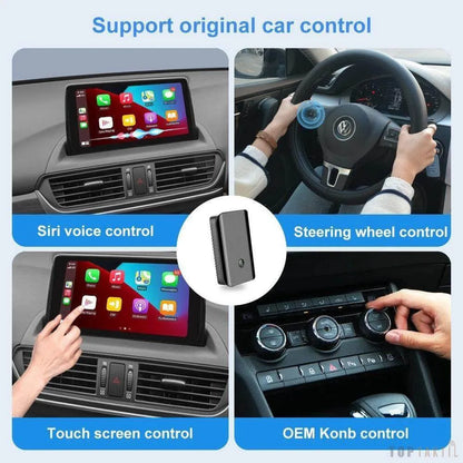 Ai Box Android - Votre Solution Intelligente Pour La Conduite Connectée | Autoradio | Android 13 | Écran Tactile | CarPlay | Bluetooth | GPS