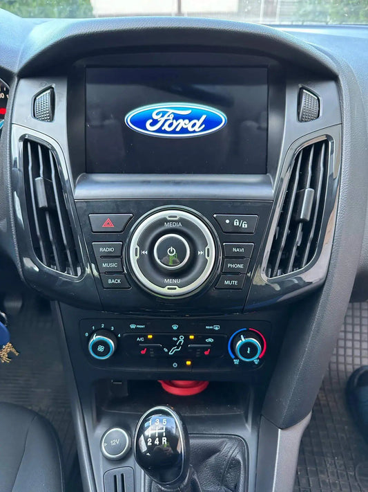 Autoradio Ford Focus 2012-2018/6G-128 Android 13 Double Enregistrement | Android 14 | Écran Tactile | CarPlay | Bluetooth | GPS