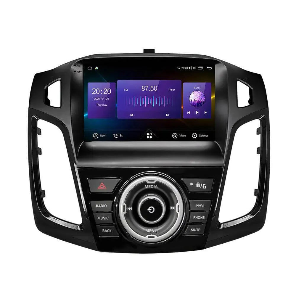 Autoradio Ford Focus 2012-2018/6G-128 Android 13 Double Enregistrement | Android 14 | Écran Tactile | CarPlay | Bluetooth | GPS