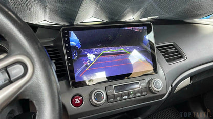 Autoradio Honda Civic 8 (2005-2012) 6G-128 Android 13 Double Enregistrement | Android 14 | Écran Tactile | CarPlay | Bluetooth | GPS