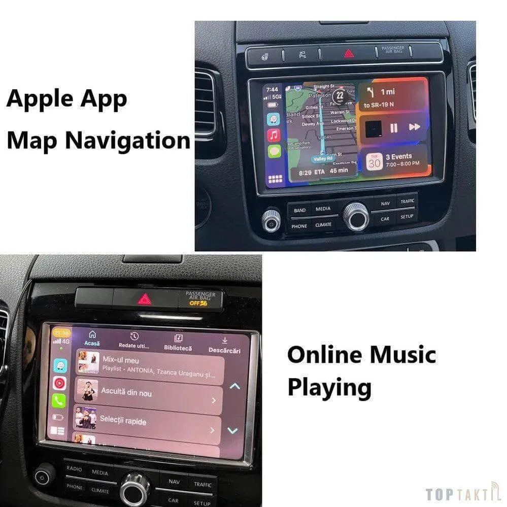 Autoradio Volkswagen Touareg 2010-2018 6G-128 Android 13 | Android 14 | Écran Tactile | CarPlay | Bluetooth | GPS