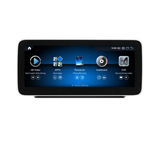 Mercedes C Class GLC V-Class Vito 2014-2019 W205 X253 W446 Android 13 Autoradio CarPlay & Android Auto