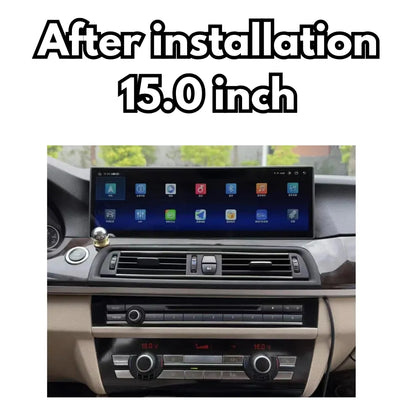 BMW 5 Series 2010-2017 F10 F11 F18 Android 13 Autoradio CarPlay & Android Auto CIC NBT