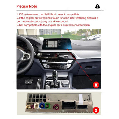 BMW 5 Series 2017-2024 G30 G31 Android 13 Autoradio CarPlay & Android Auto