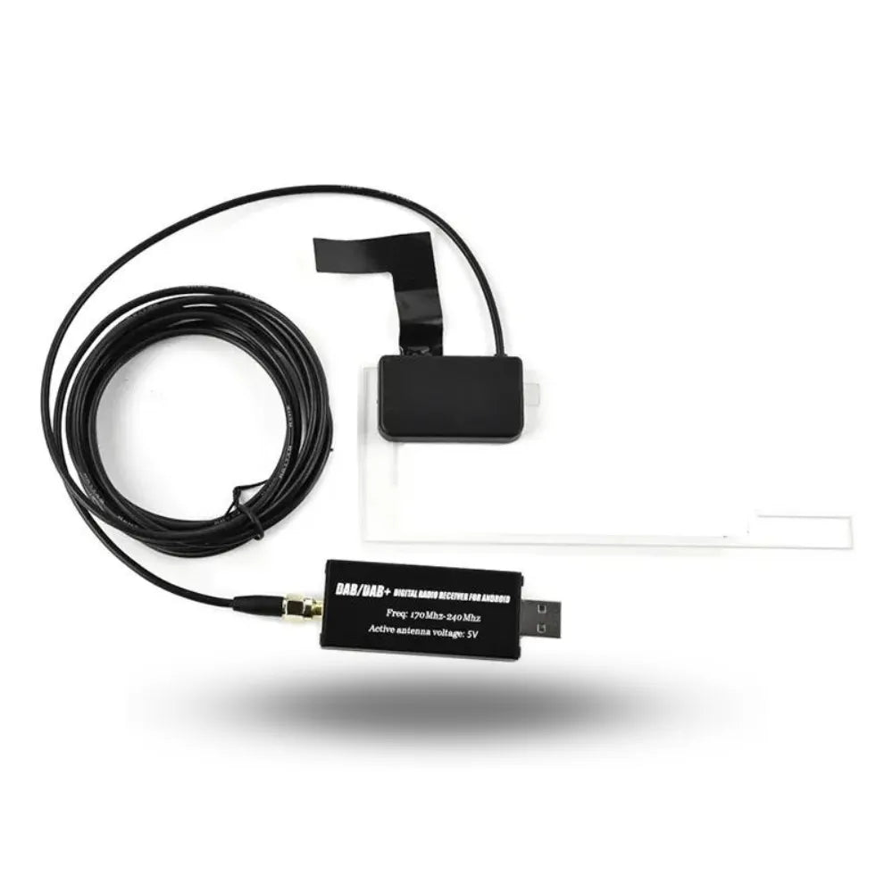 Adaptateur d'antenne DAB+ Dongle pour autoradio Android