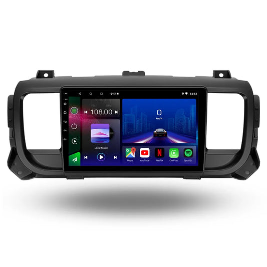 Citroen Jumpy Dispatch | Peugeot Expert | Toyota Proace | Opel Vivaro | Fiat Scudo | 2016-2023 | Android 13 Autoradio | Apple CarPlay | Android Auto