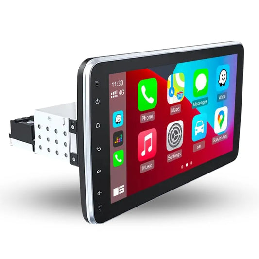 Universal | Écran de 10 pouces | Din simple 360 | Android 13 Autoradio | Apple CarPlay | Android Auto