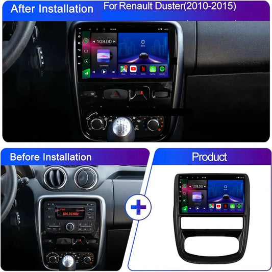 Dacia Duster | 2010-2015 | Android 13 Autoradio | Apple CarPlay | Android Auto