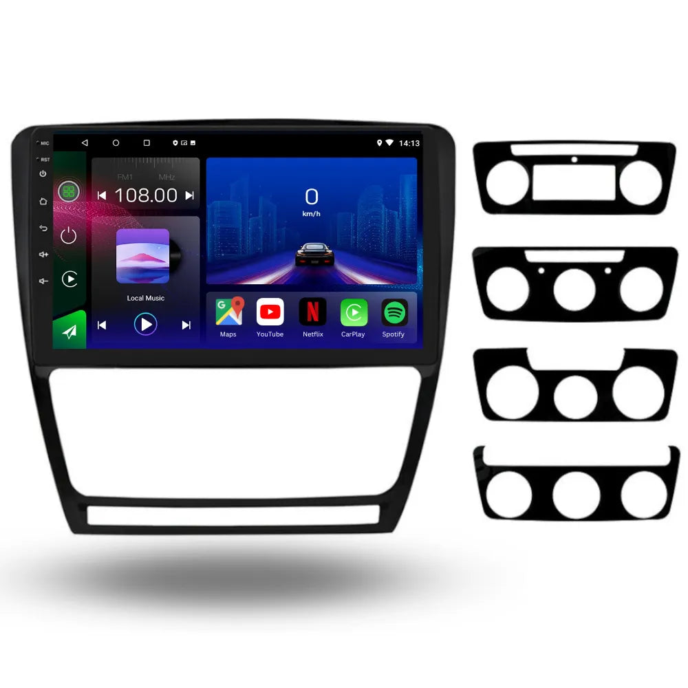 Skoda | Octavia MK2 | 2004-2013 | Android 13 Autoradio | Apple CarPlay | Android Auto