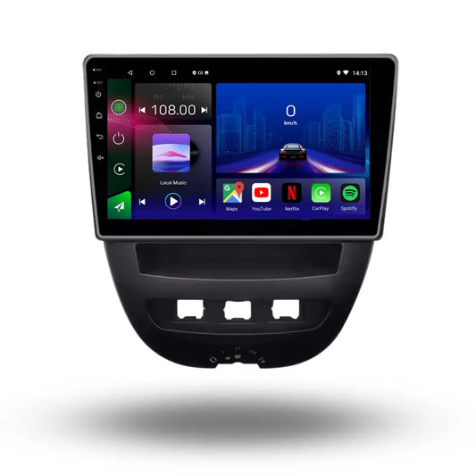 Citroen C1 | Peugeot 107 | Toyota Aygo 2005-2014| Android 13 Autoradio | Apple CarPlay | Android Auto