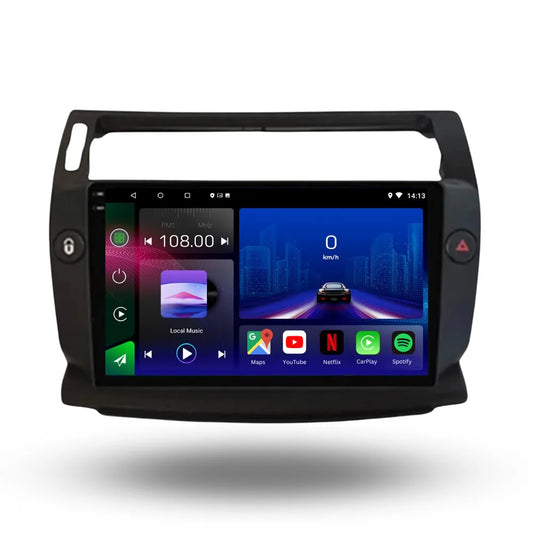 Citroen C4 | C-Triomphe | C-Quatre 2004-2009| Android 13 Autoradio | Apple CarPlay | Android Auto